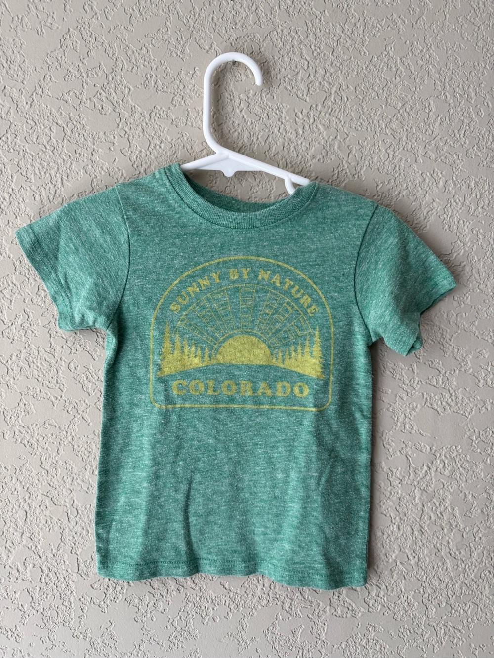 Green Sunny by Nature Colorado Short Sleeve Tee | Kids 2T